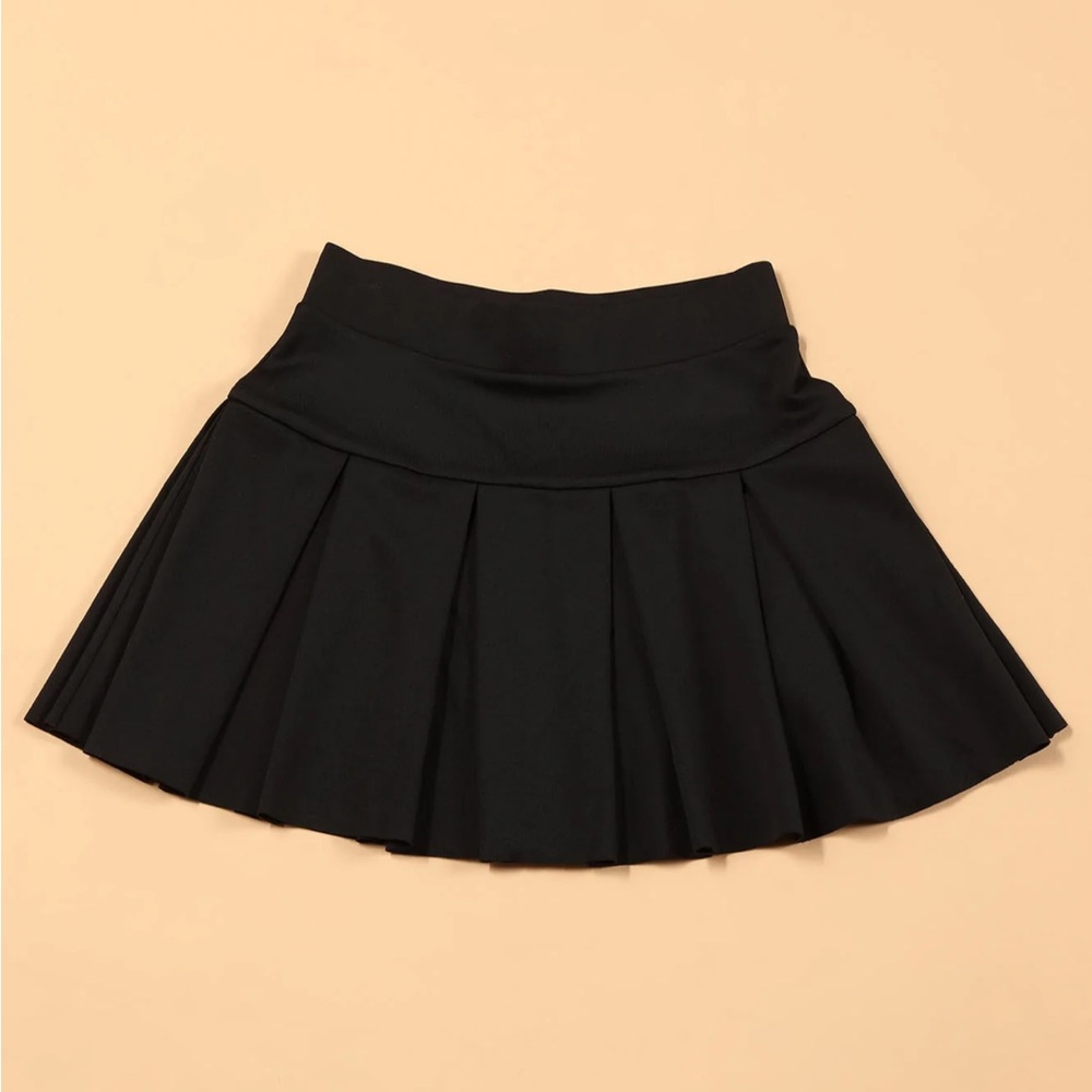 Toddler Girl Pleated Mini Skirt
